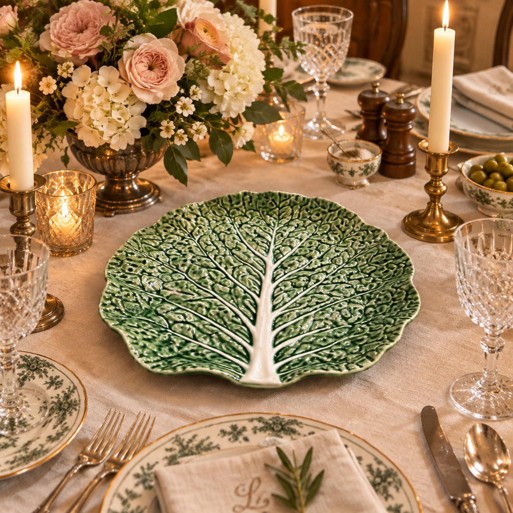 Vintage Cabbage Plates