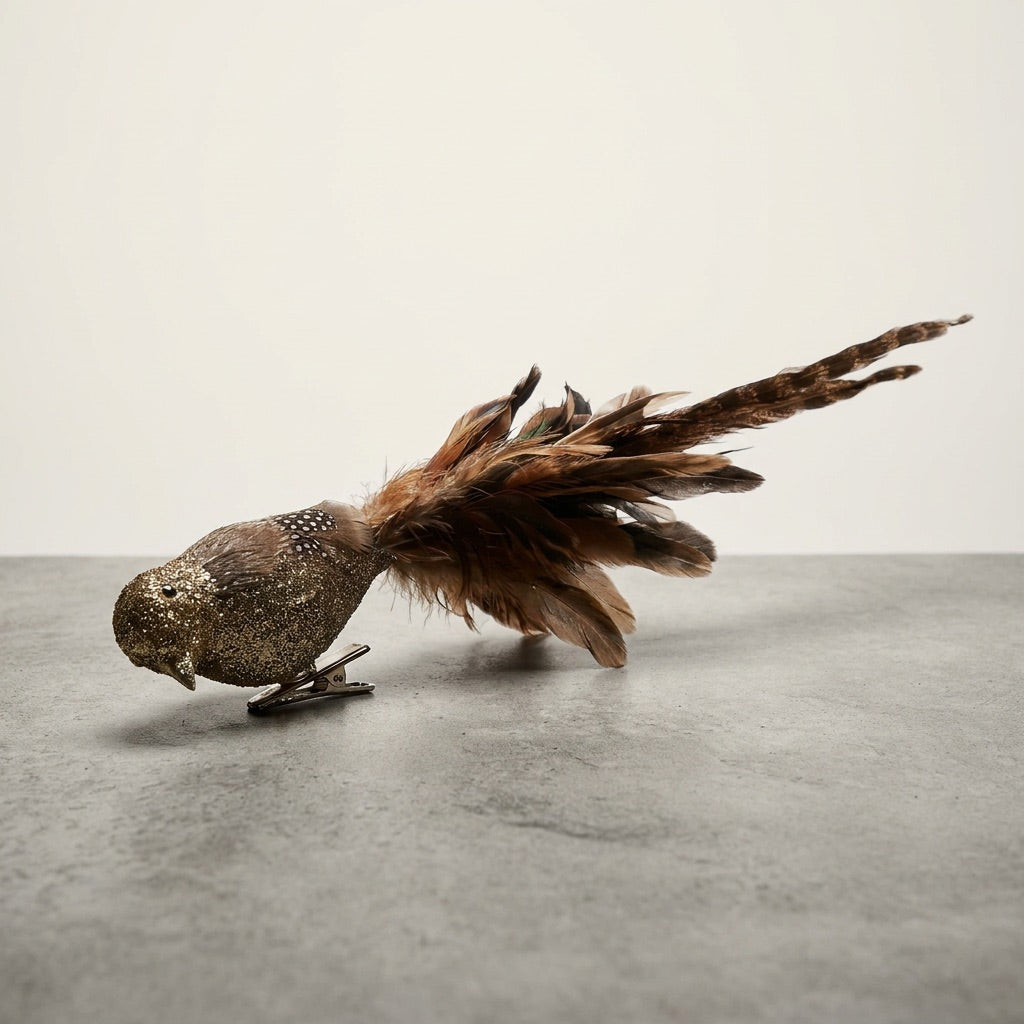 Clip-On Pheasant Tail Bird