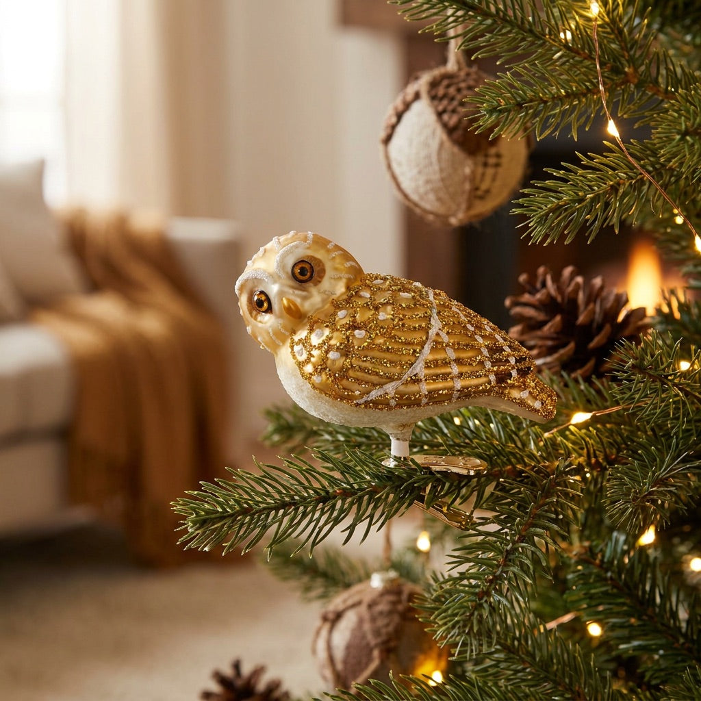 Pygmy Owl Ornament