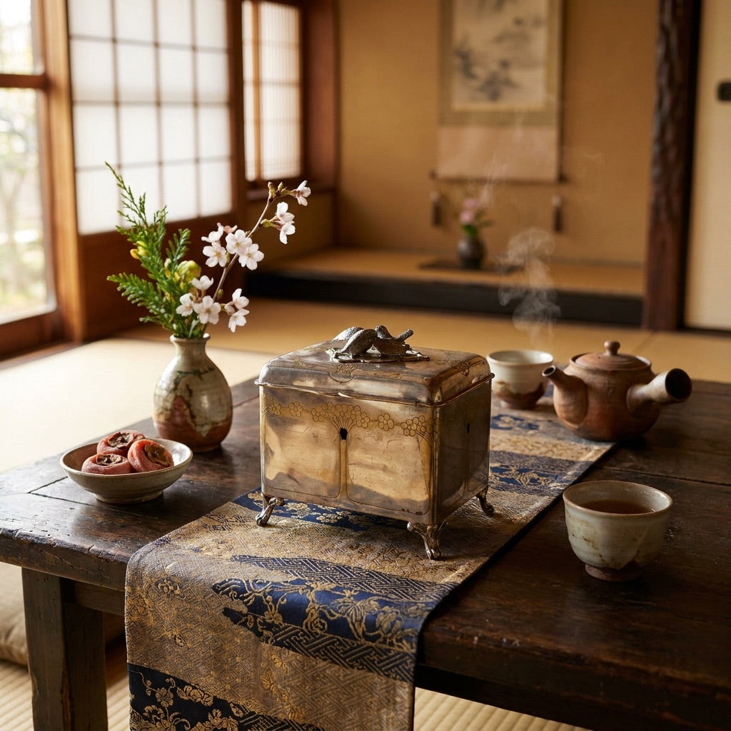 Antique Japanese Decorative Vessel