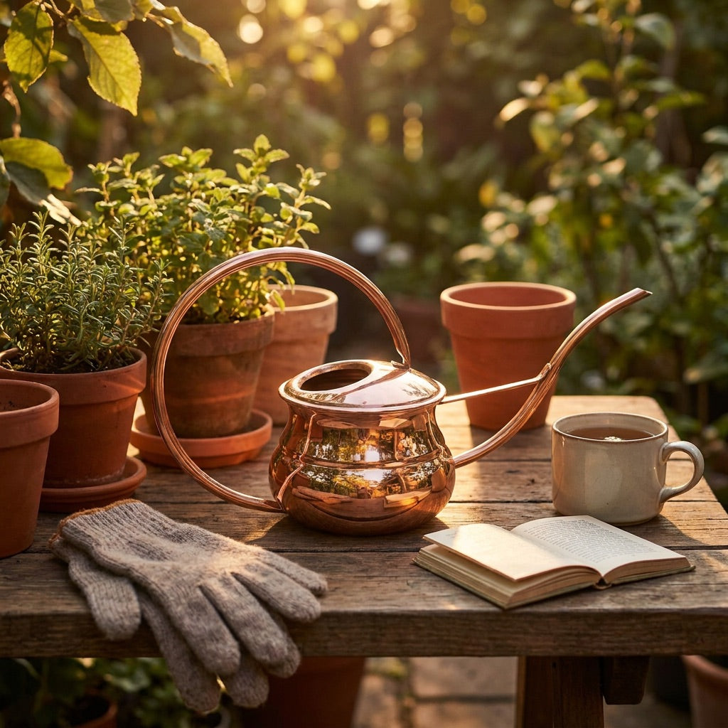 Piccolo Copper Watering Can