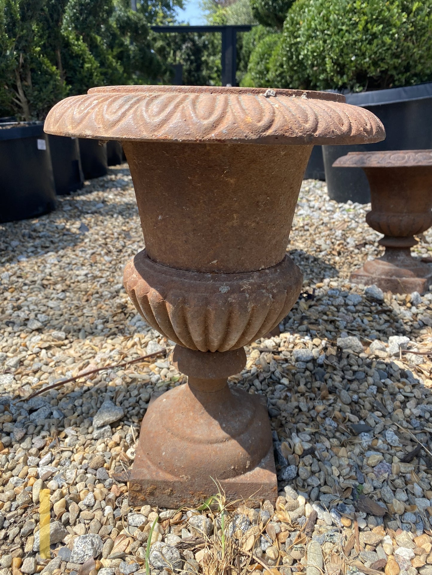 French Cast Iron Urn Collection