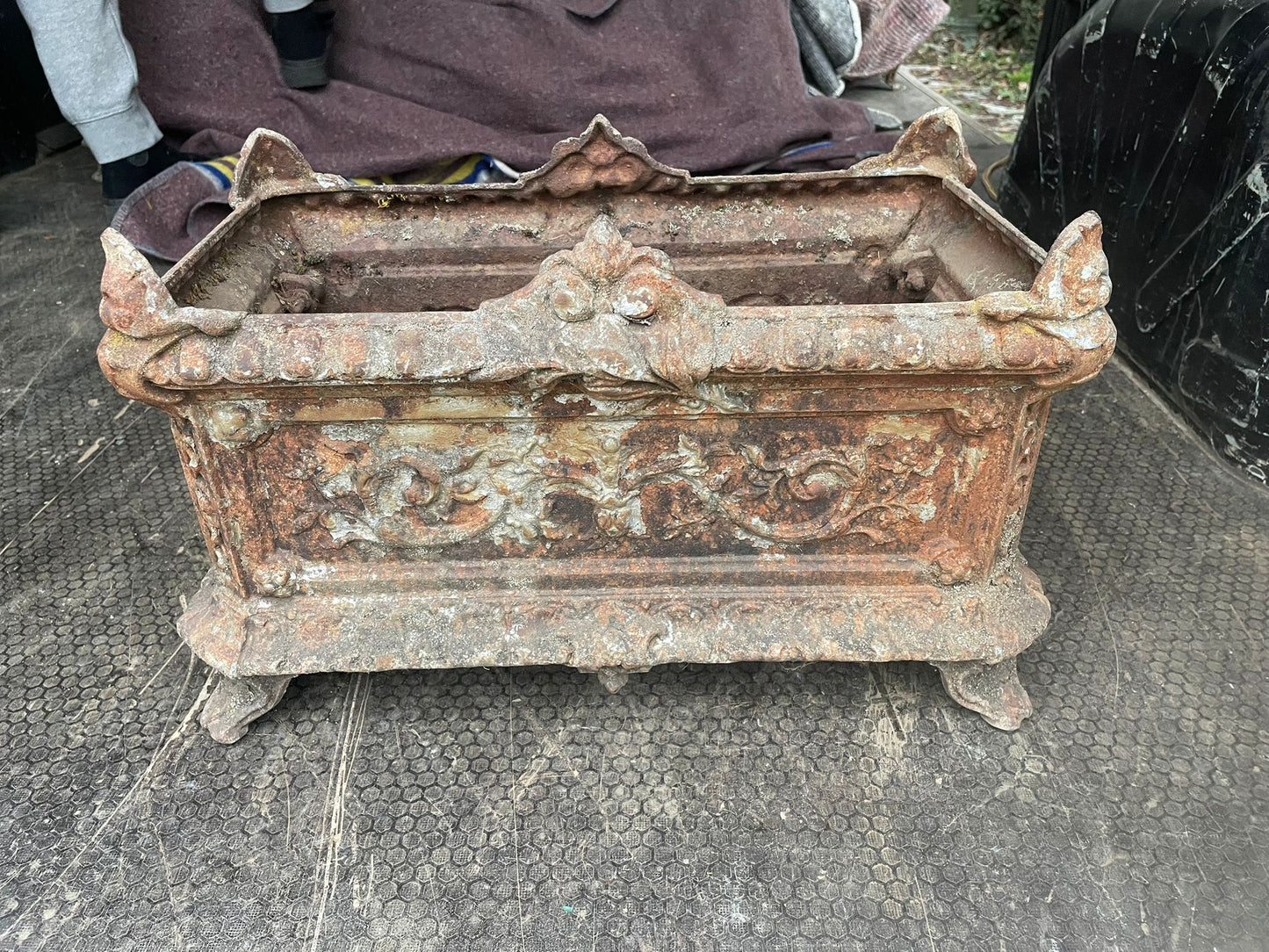Vintage French Cast Iron Footed Jardiniere Collection