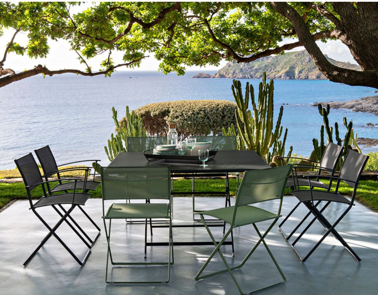 Fermob 50" Caractere Square Tables