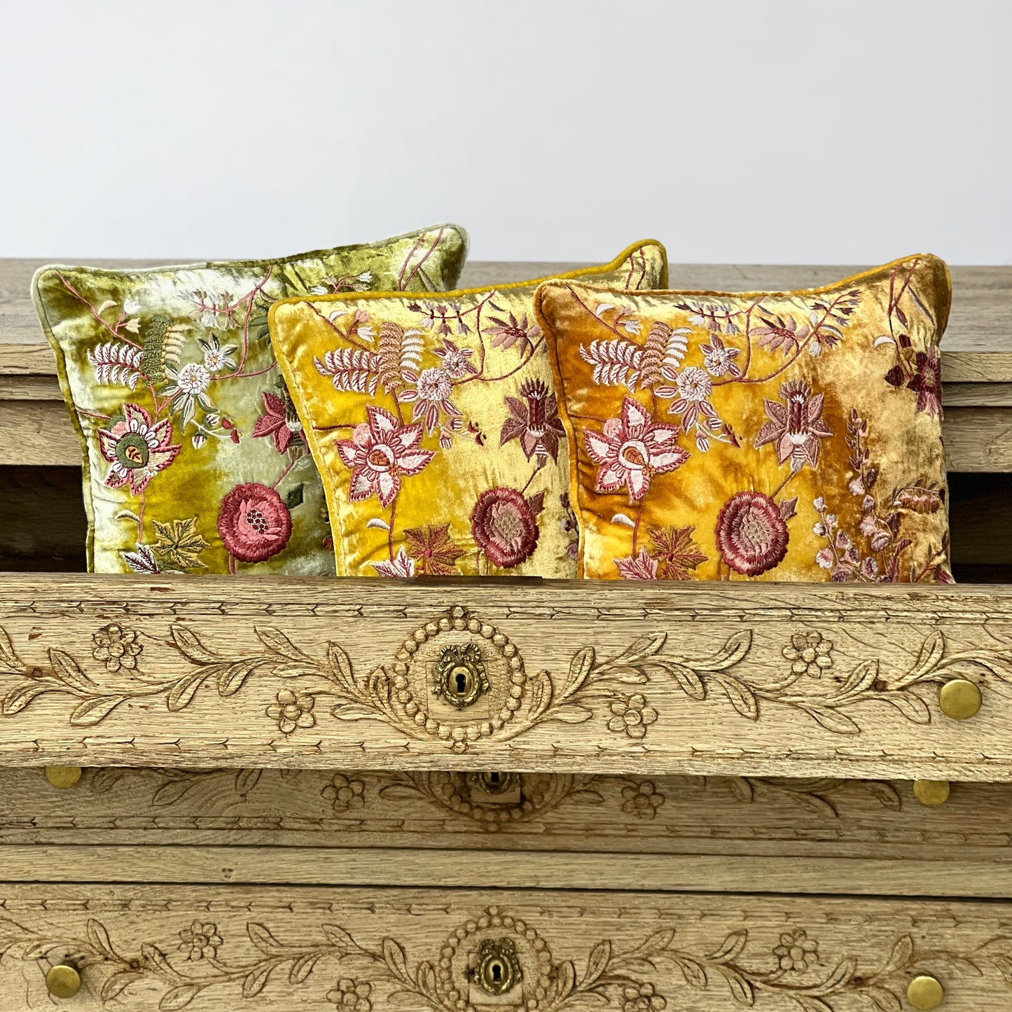Madame Bovary Embroidered Pillows