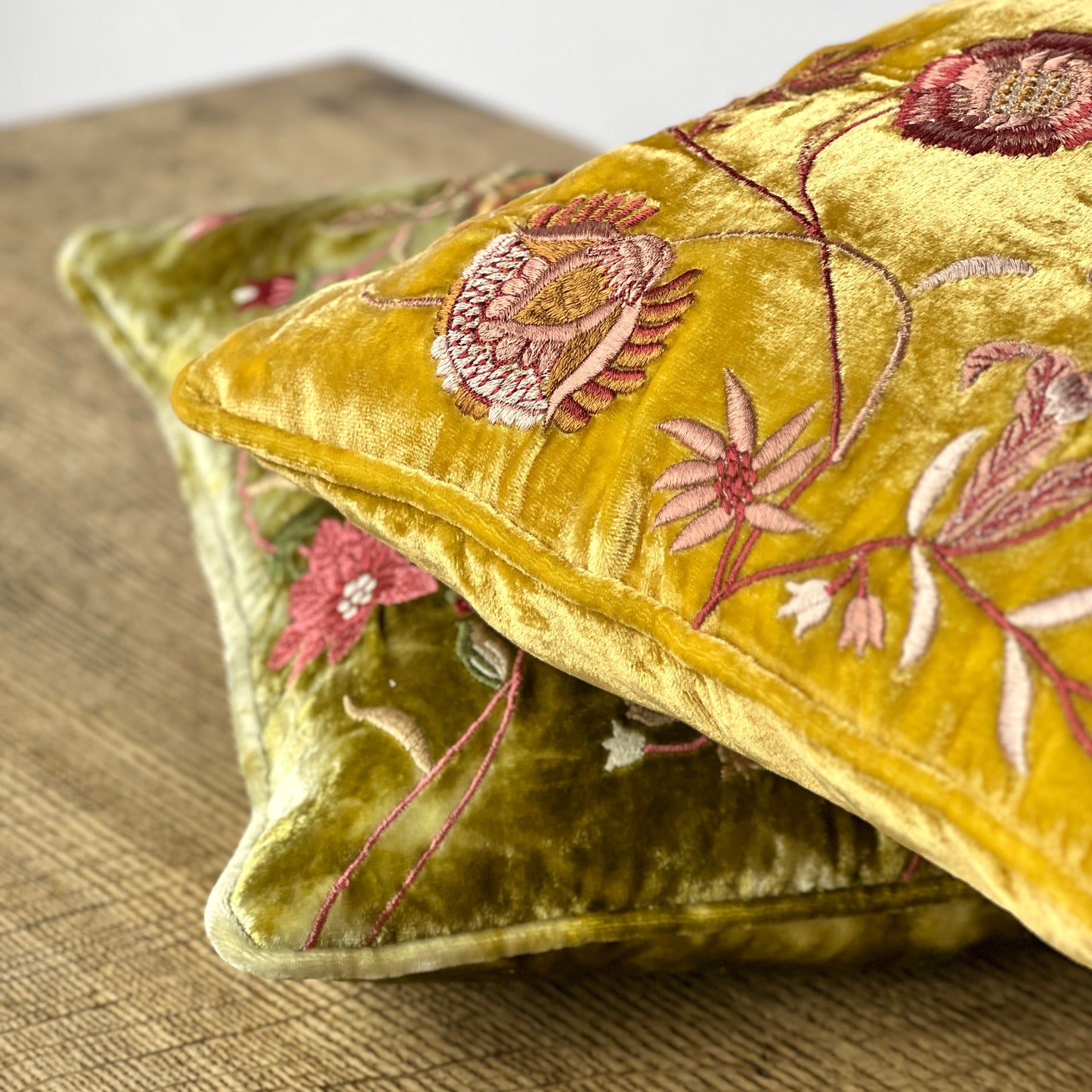 Madame Bovary Embroidered Pillows