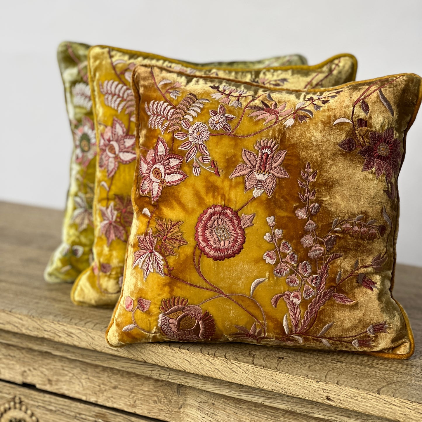 Madame Bovary Embroidered Pillows