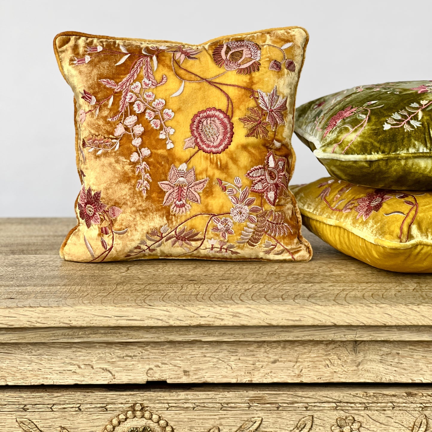 Madame Bovary Embroidered Pillows