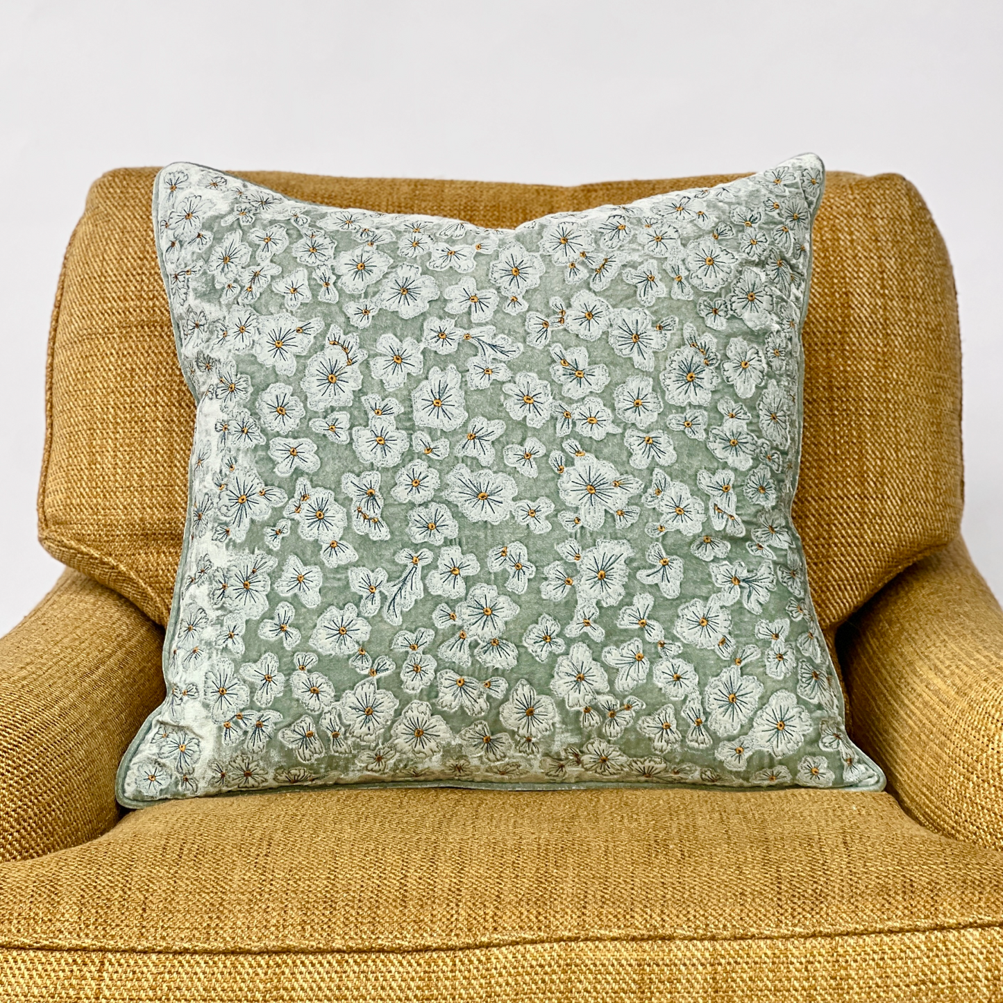 Louisa Embroidered Pillow