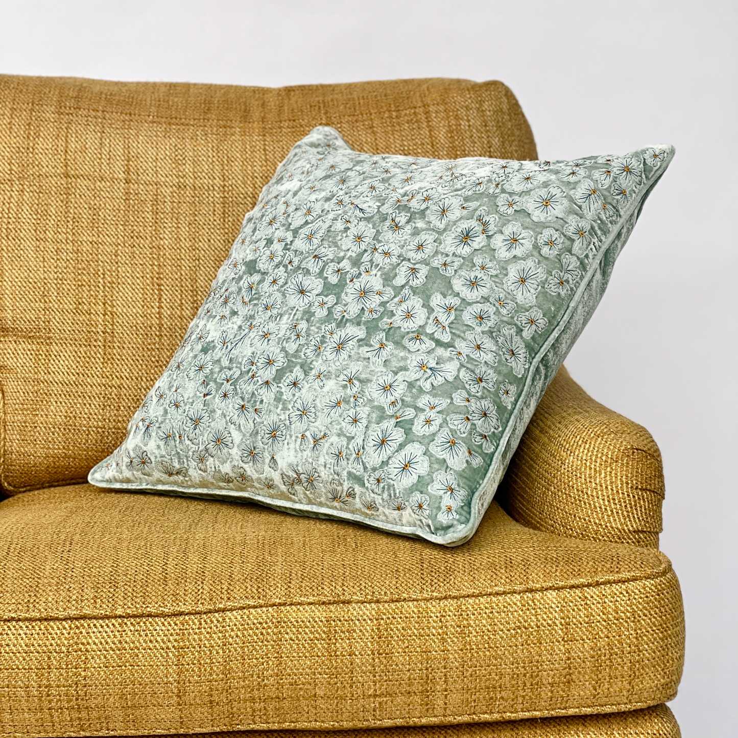Louisa Embroidered Pillow