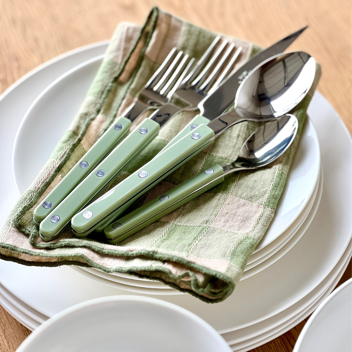 Bistrot Verdant 5-Piece Flatware Sets