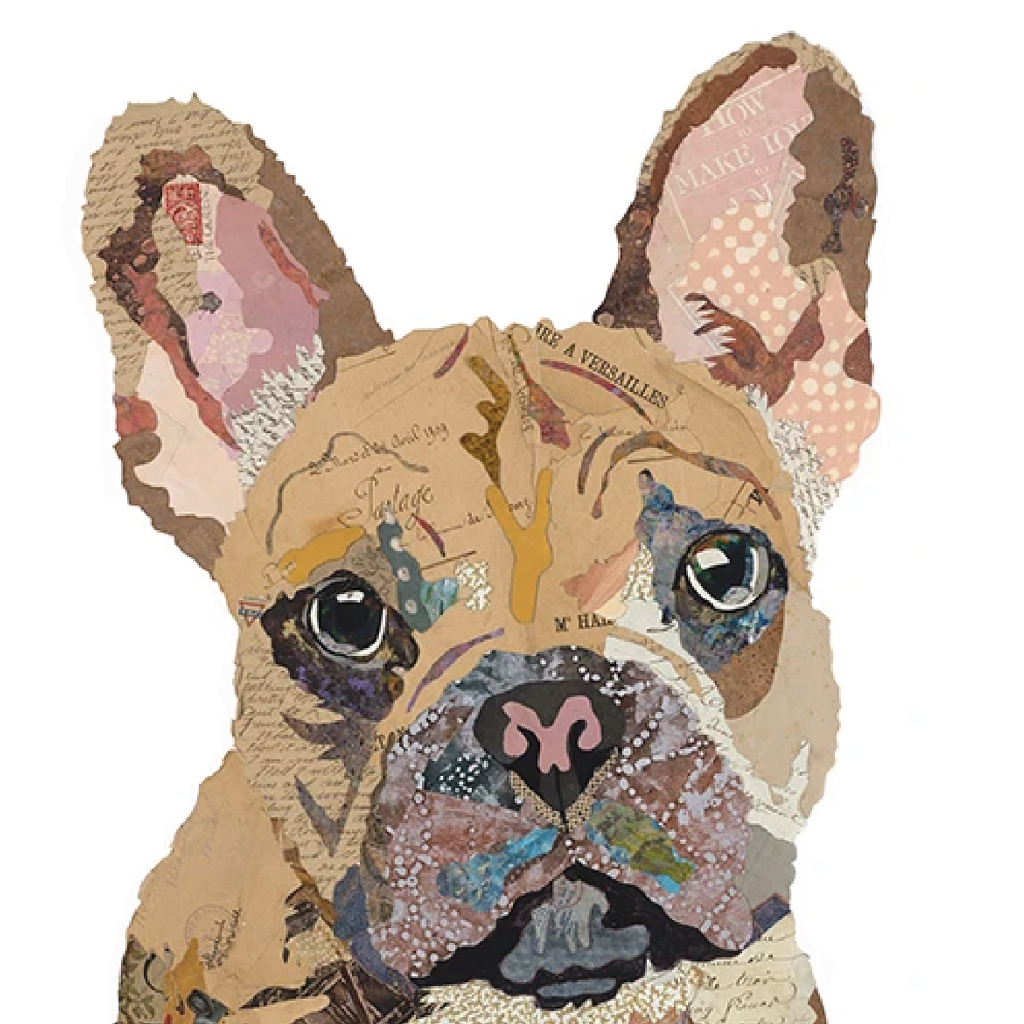 French Bulldog by Brenda Bogart, Silhouette Archival Print