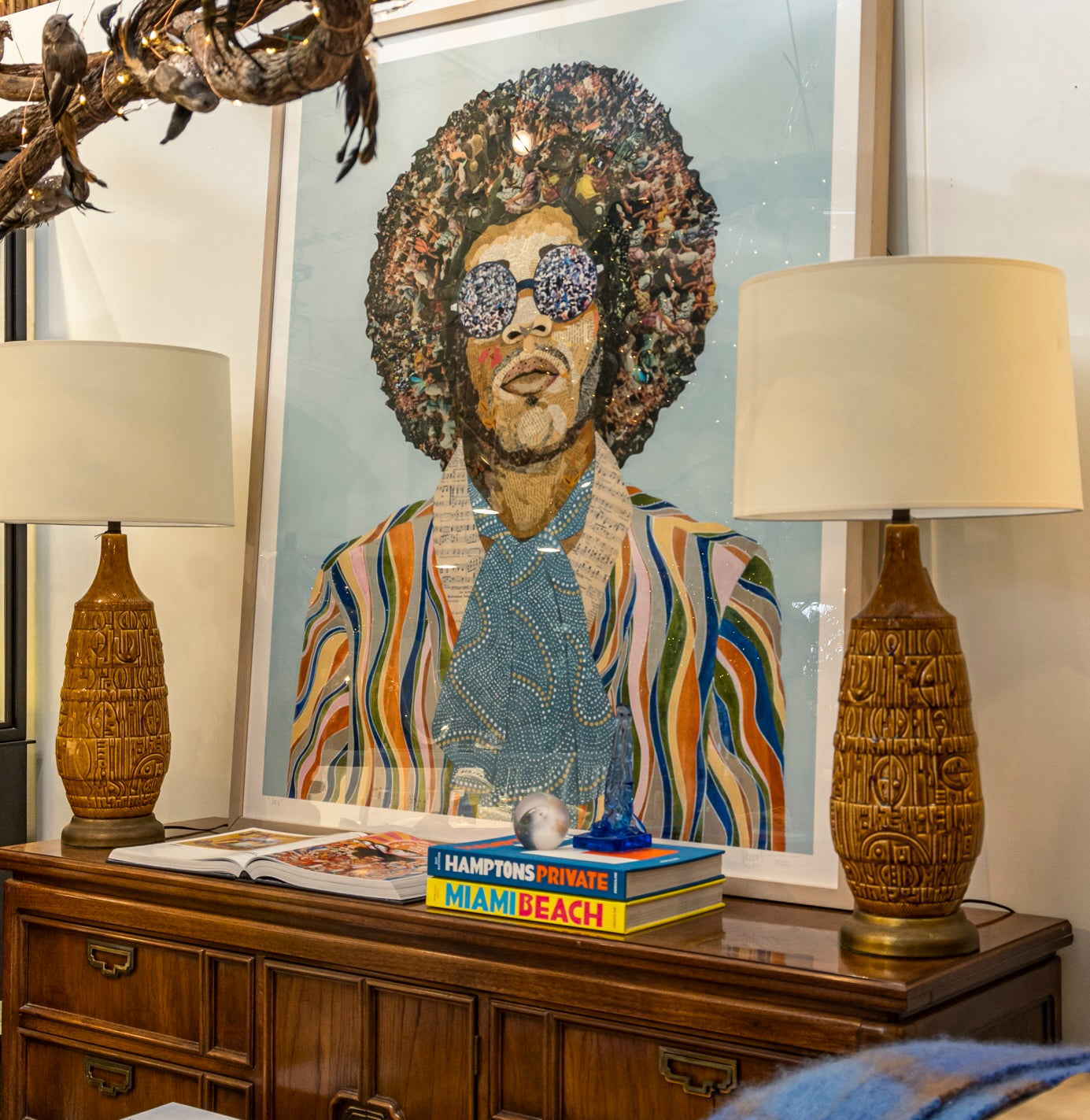 Jimi Hendrix, Blue, Archival Print