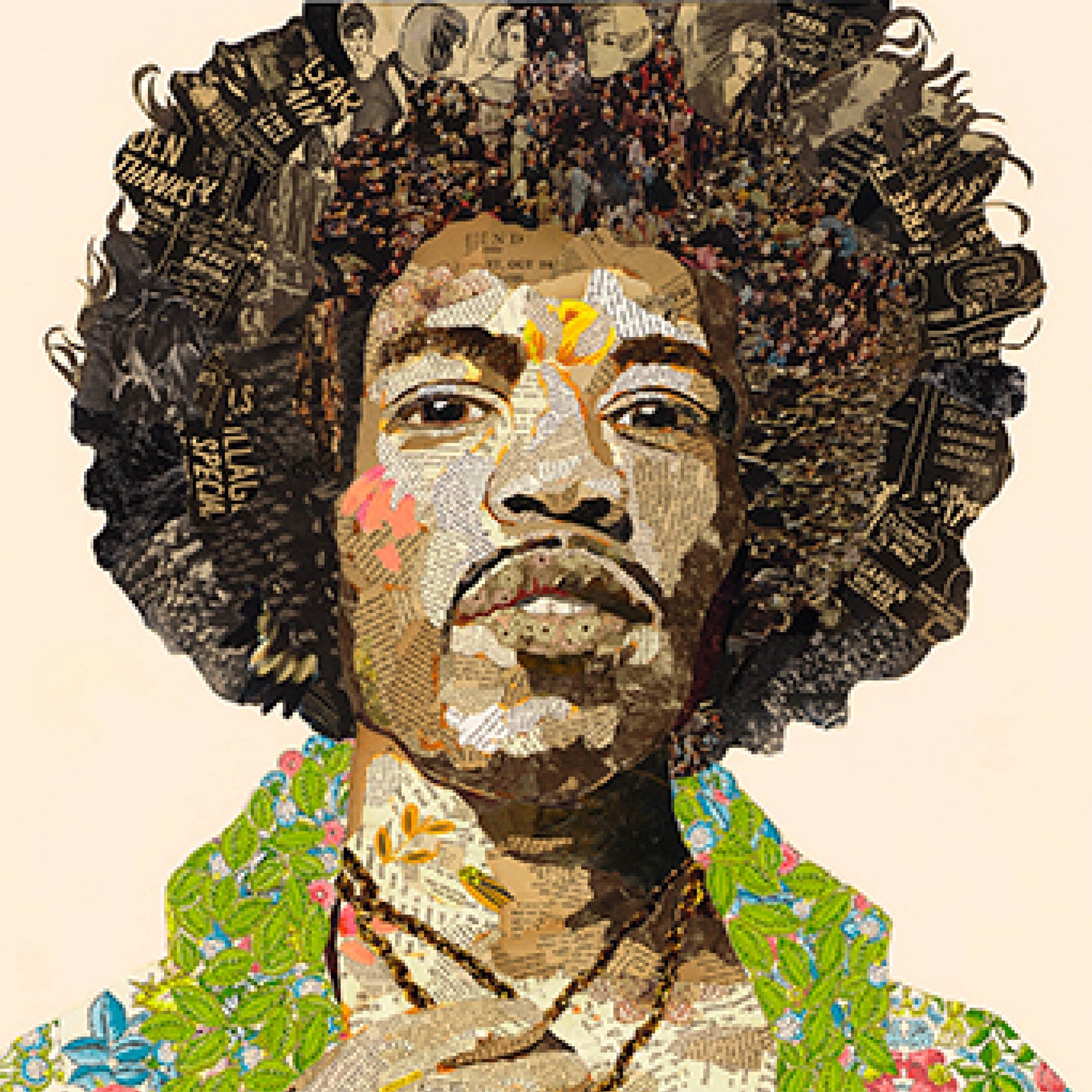 Jimi by Brenda Bogart, Archival Print