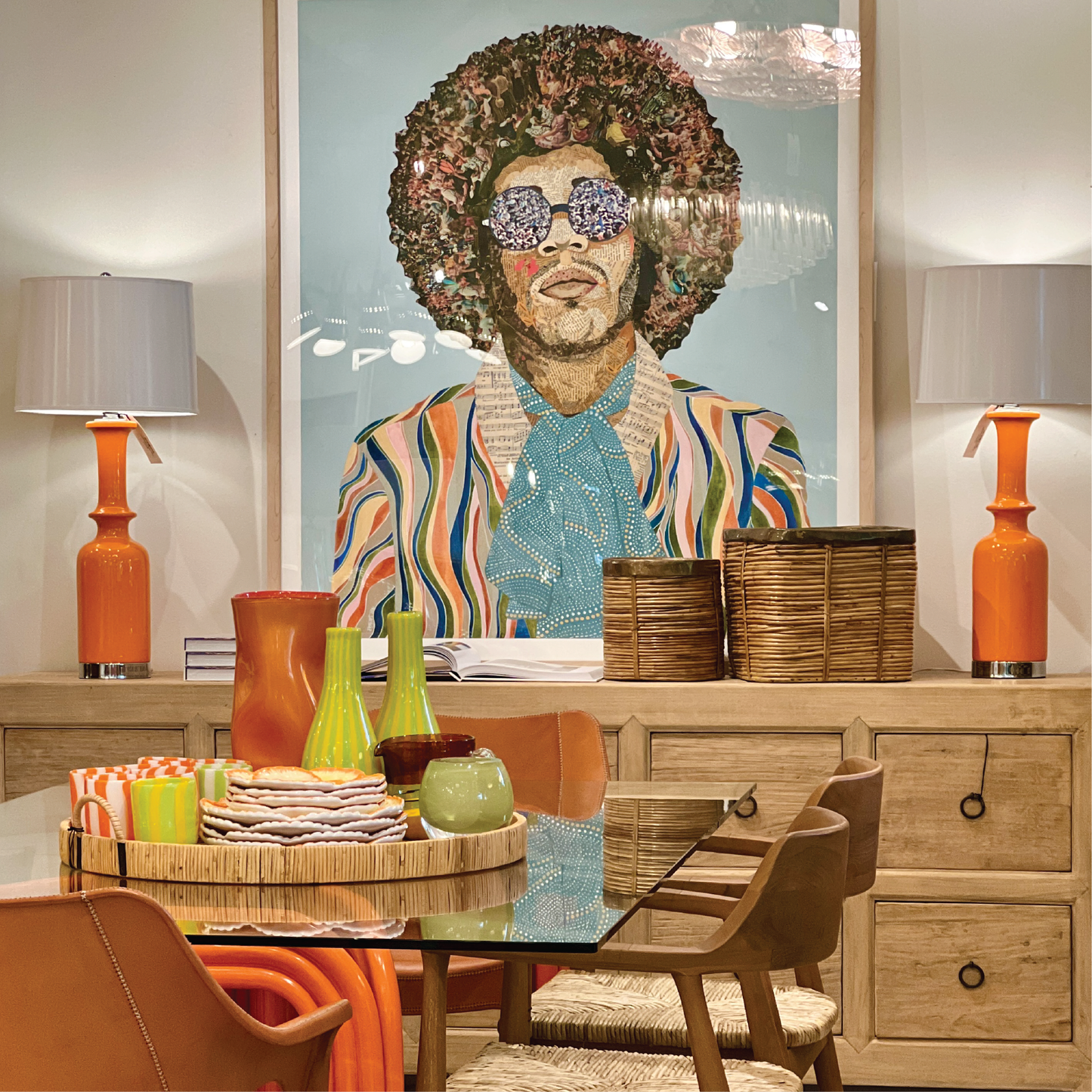 Jimi Hendrix, Blue, Archival Print