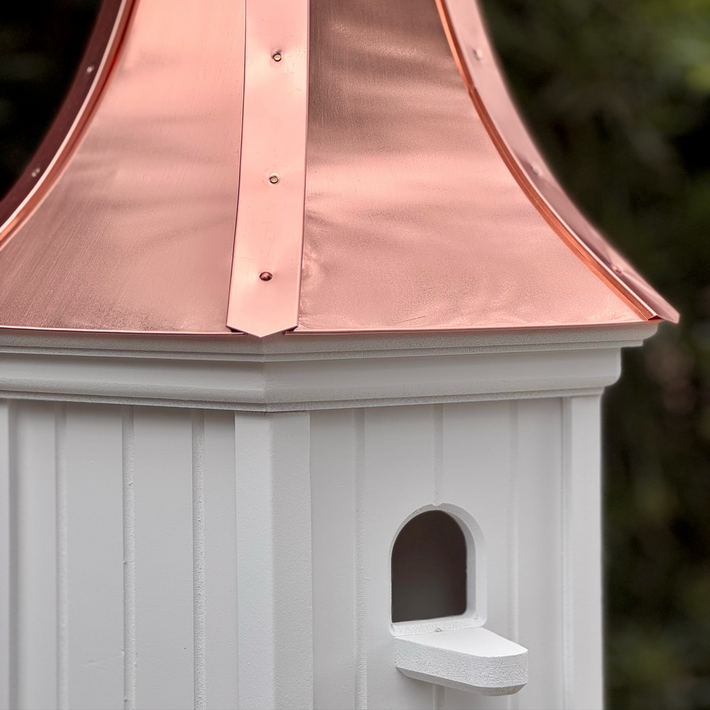 Copper Hexagon Birdhouse
