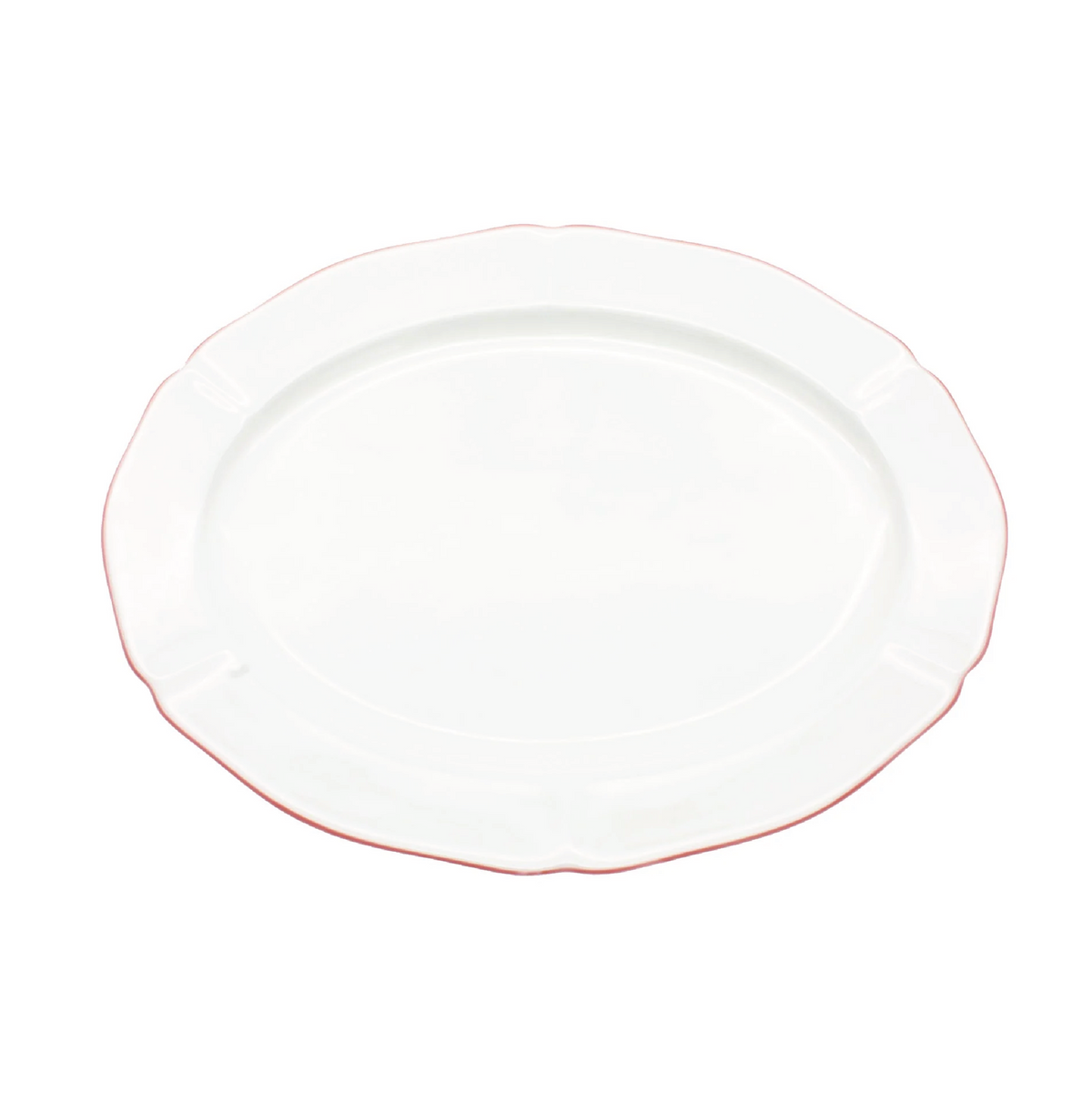 Twig NY Dinnerware Amelie Oval Platters White Bone China, view 2