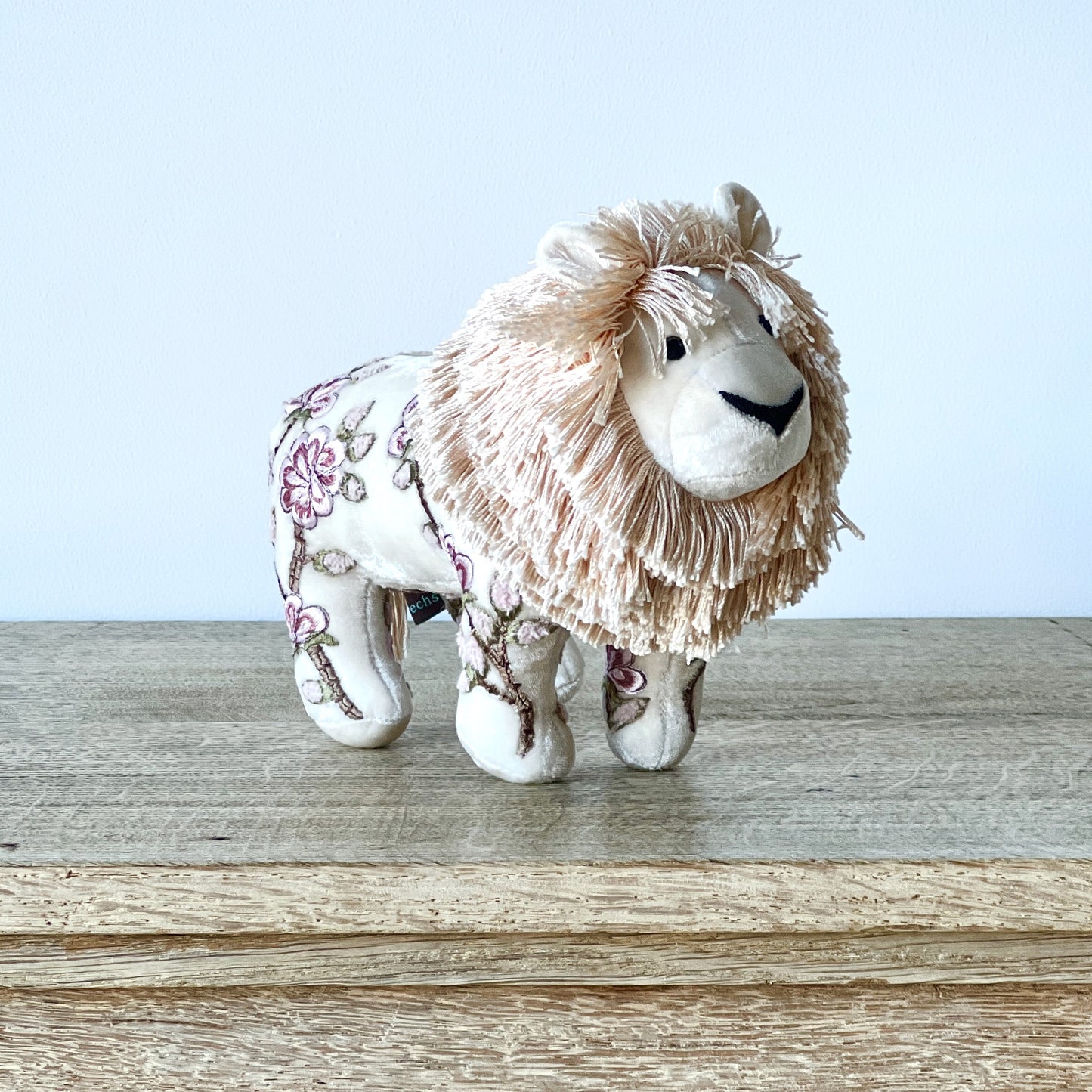 Flora & Fauna Embroidered Silk Critters