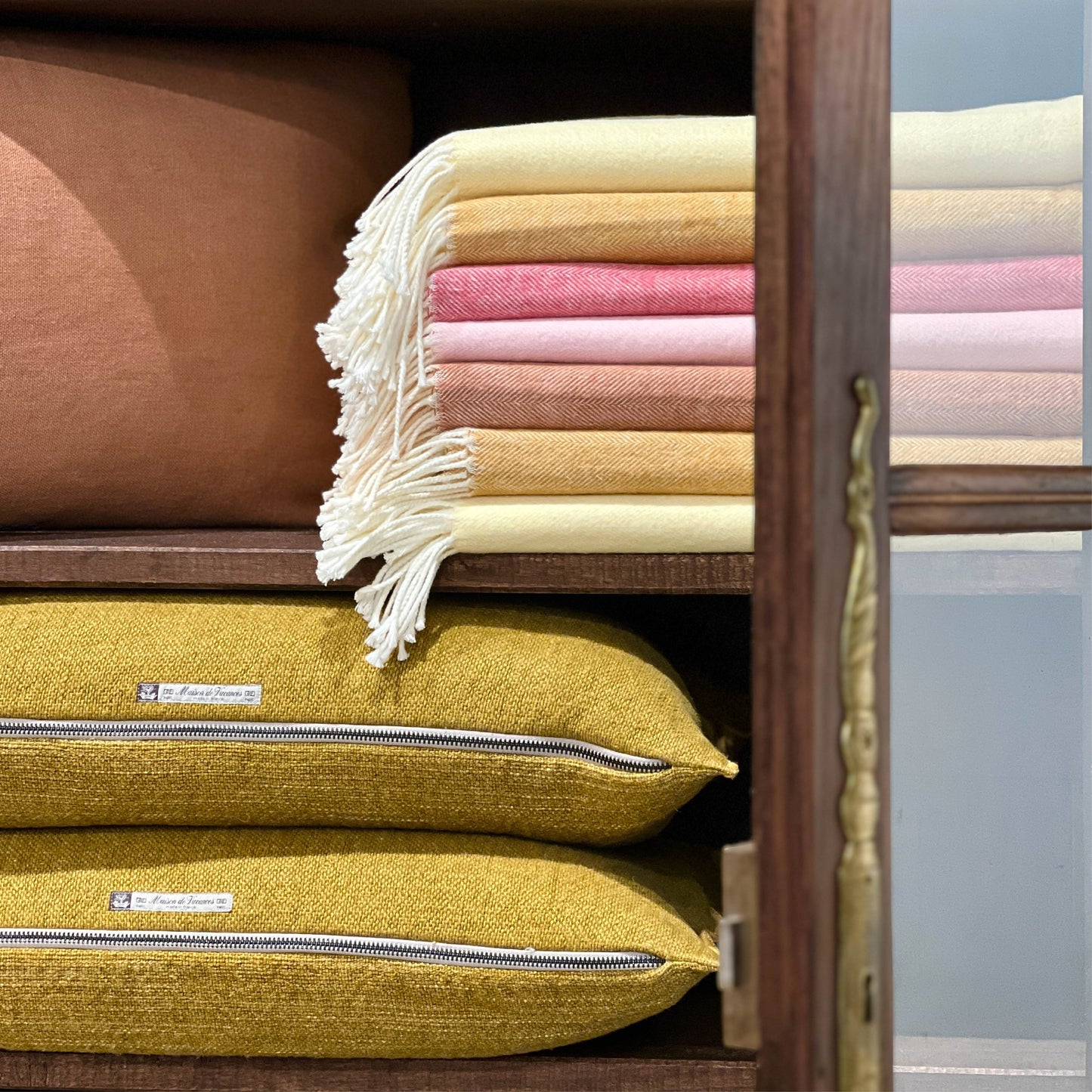 Italian Herringbone Throw Collection