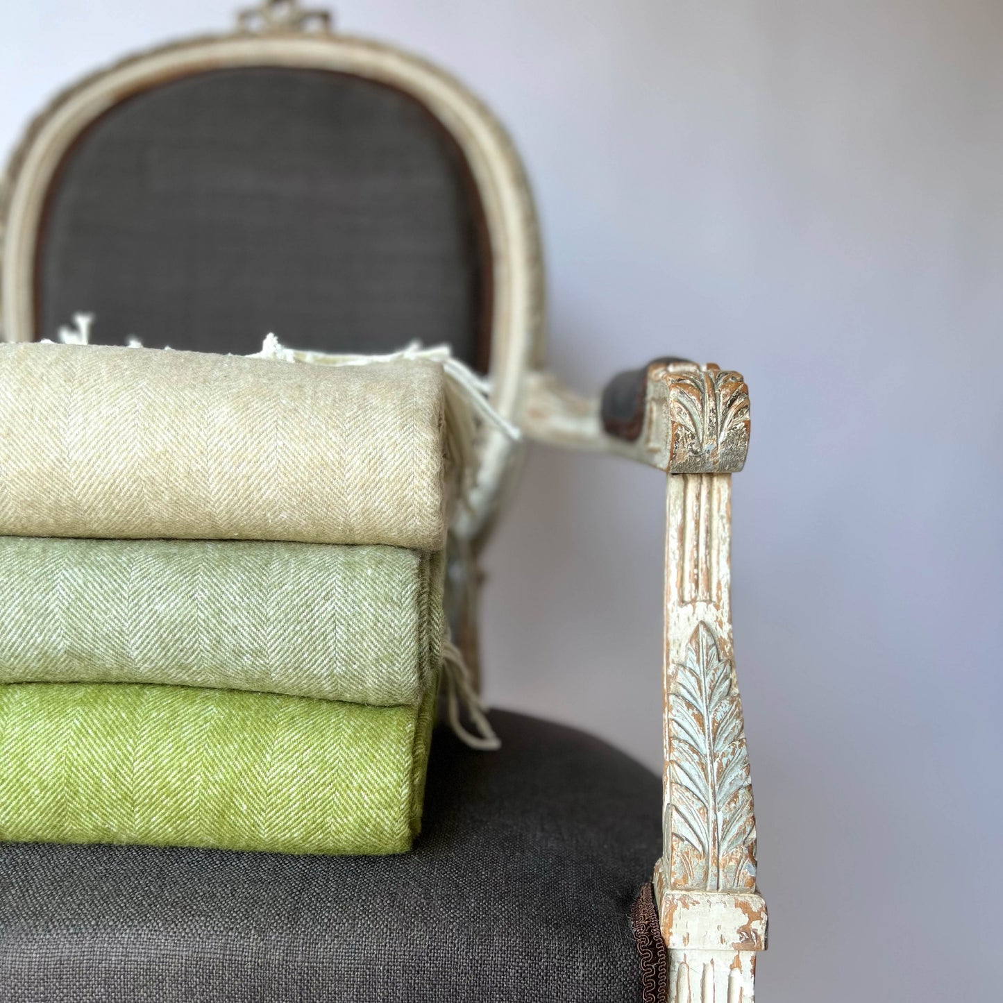 Italian Herringbone Throw Collection