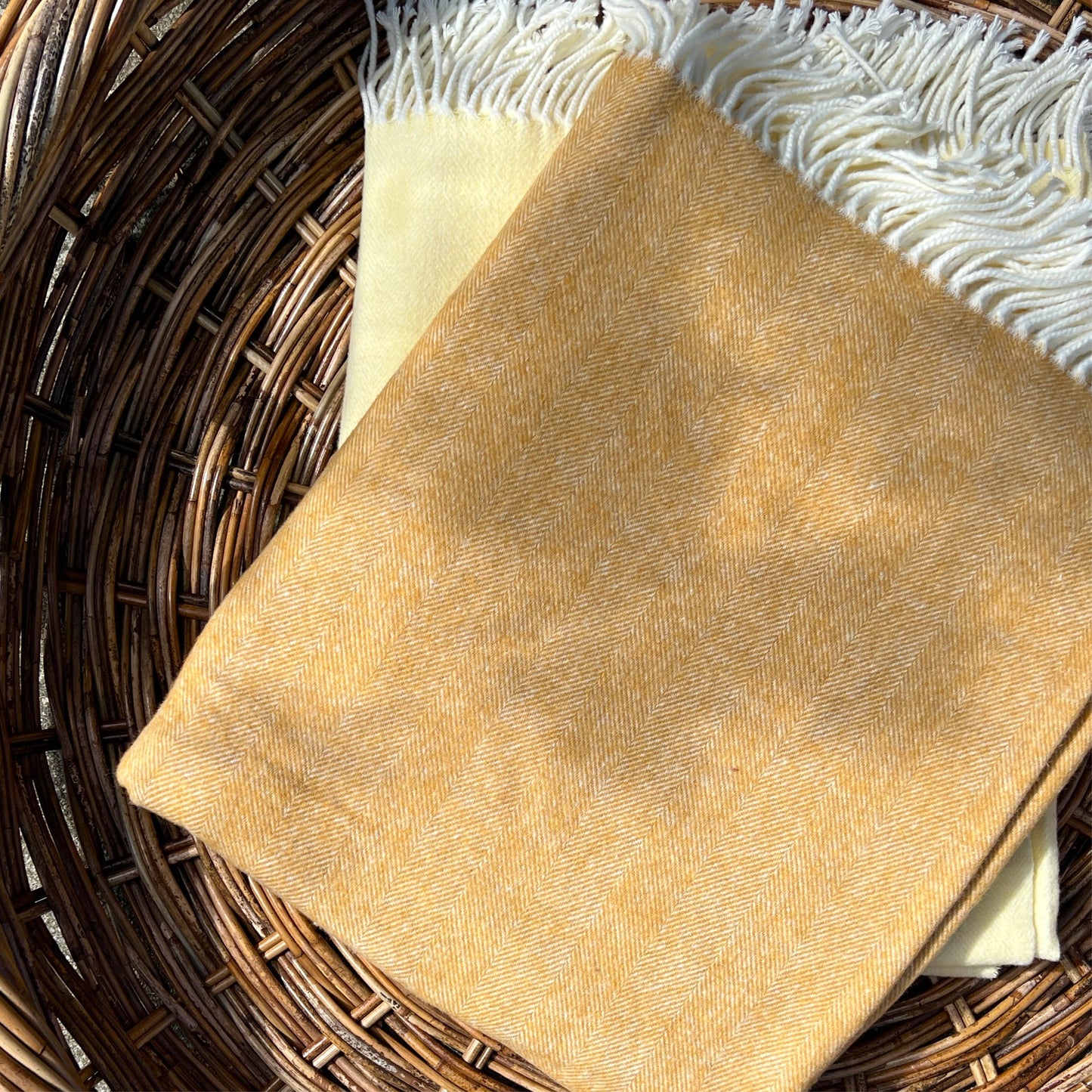 Italian Herringbone Throw Collection