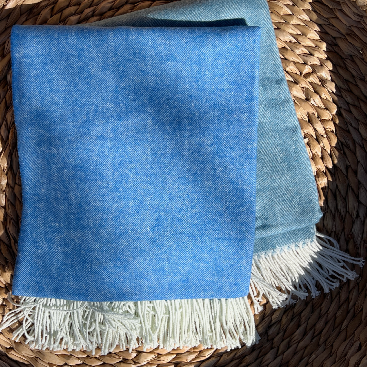 Italian Herringbone Throw Collection