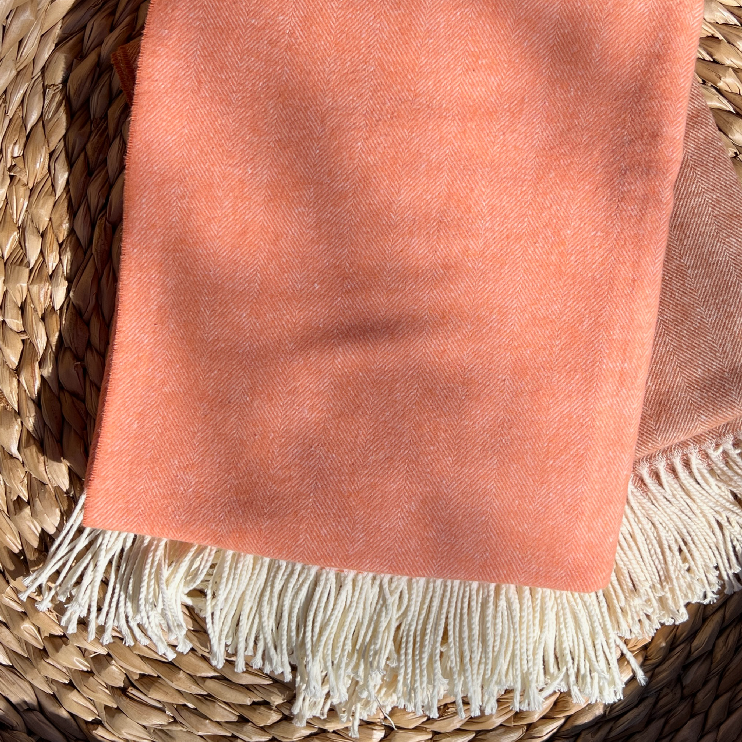 Italian Herringbone Throw Collection