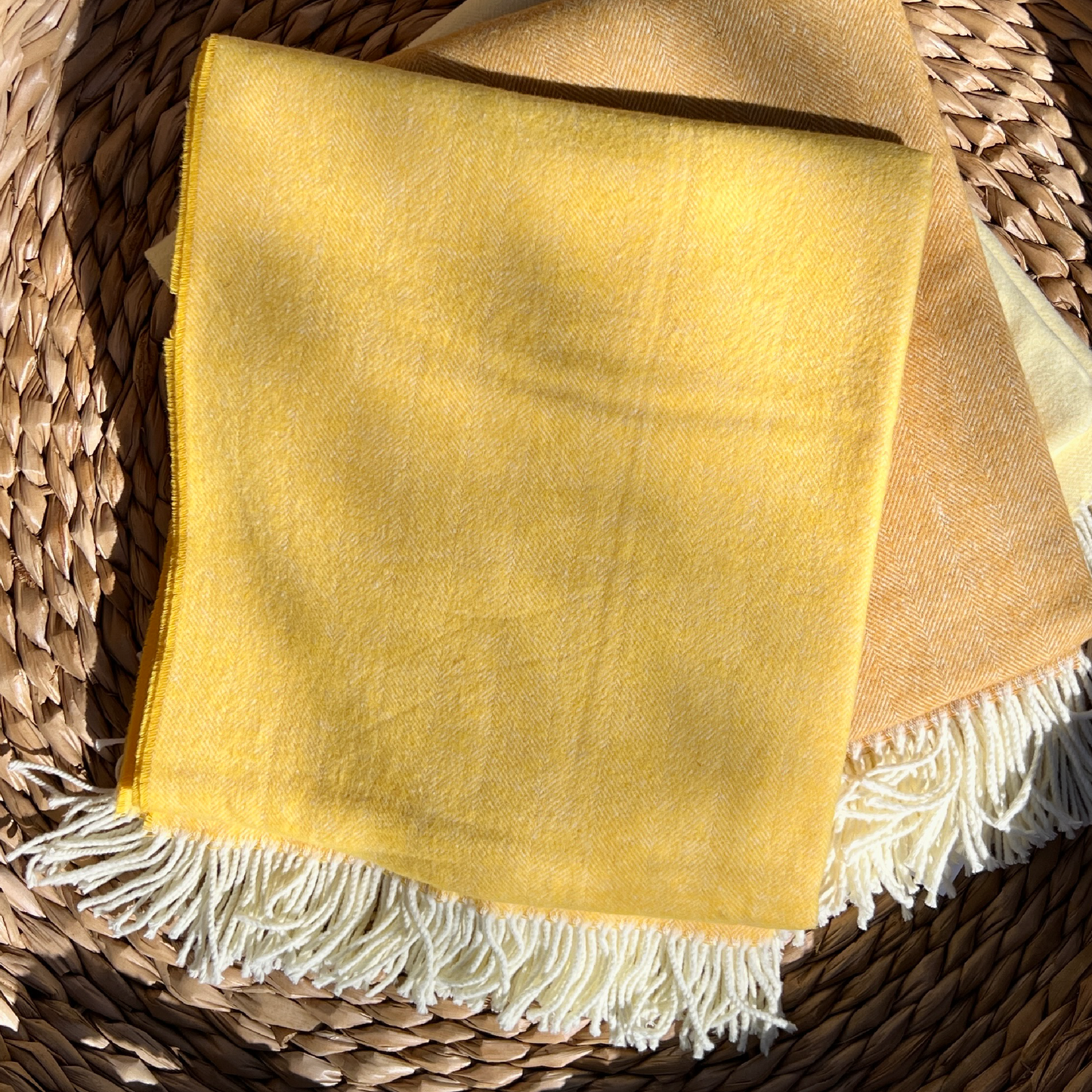 Italian Herringbone Throw Collection