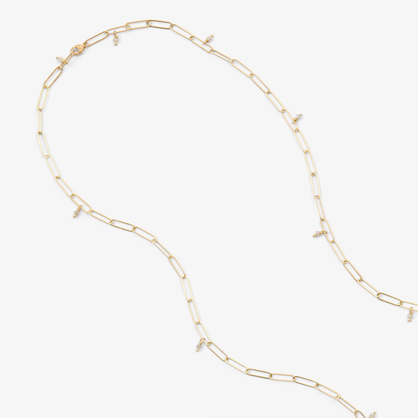 18k Gold Diamond Mini Popsicle Necklace