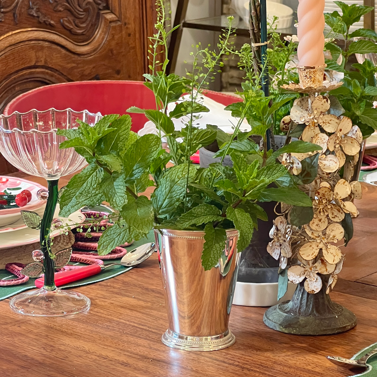 Mint Julep Vase Set