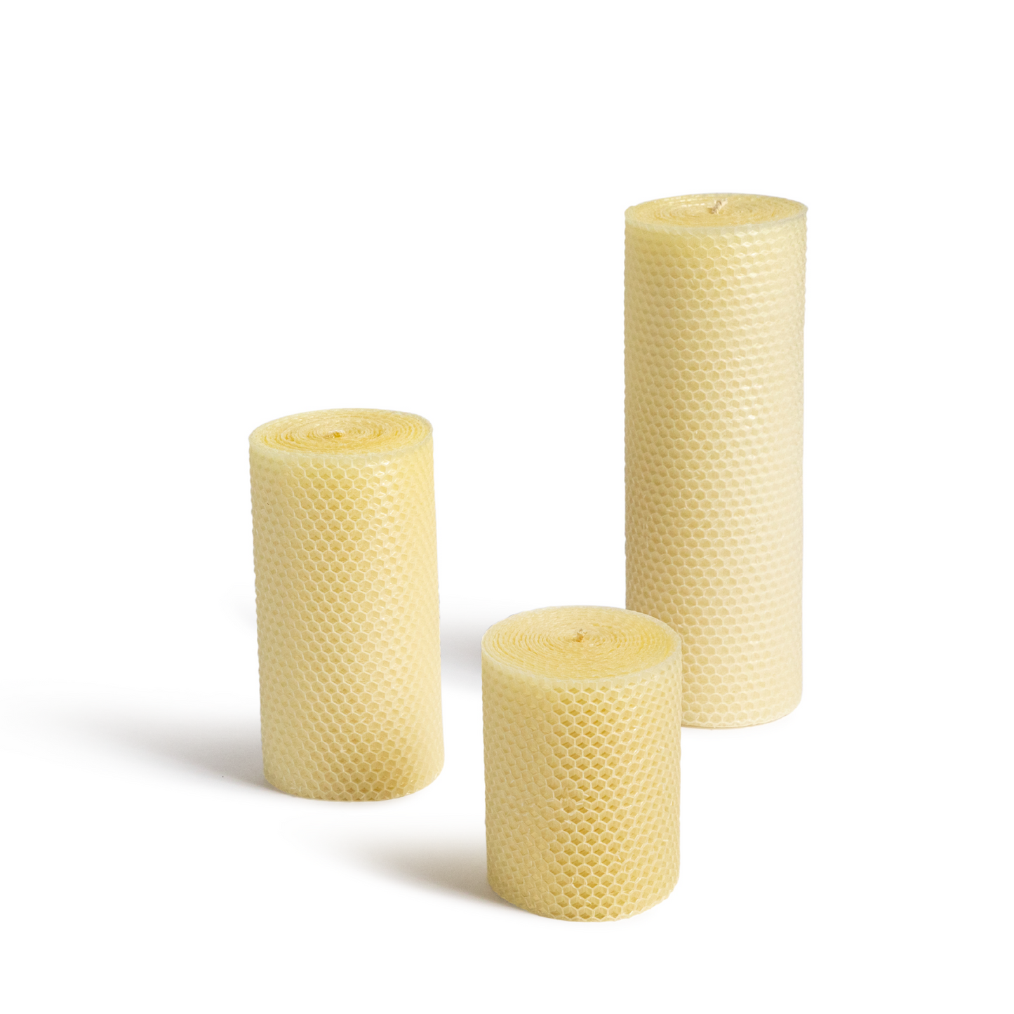 Signature Beeswax Pillar Candles