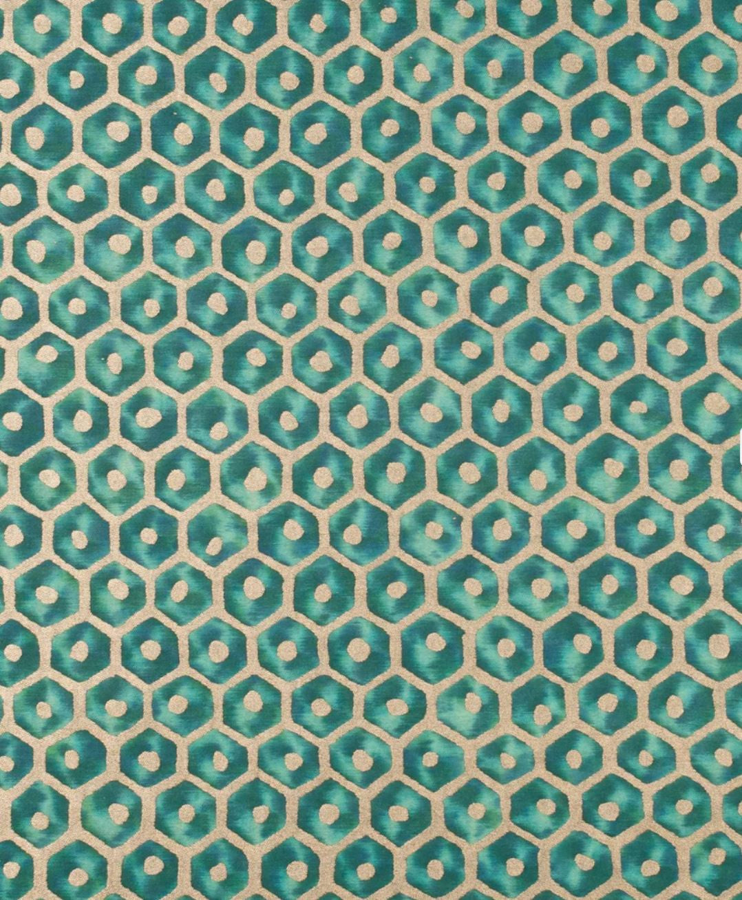 Favo Emerald Pillow