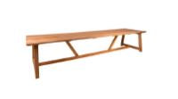 Hillshire Outdoor Dining Bench