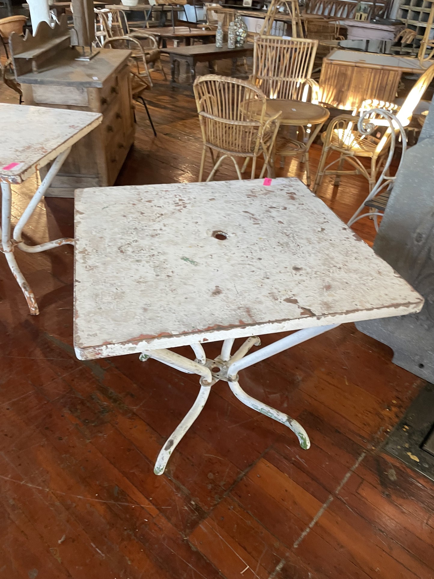 Aged French Garden Table