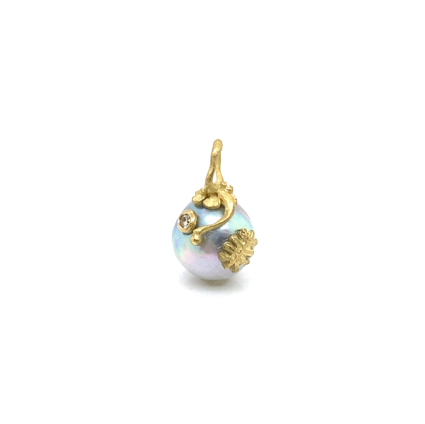 18k Akoya Pearl Pendant
