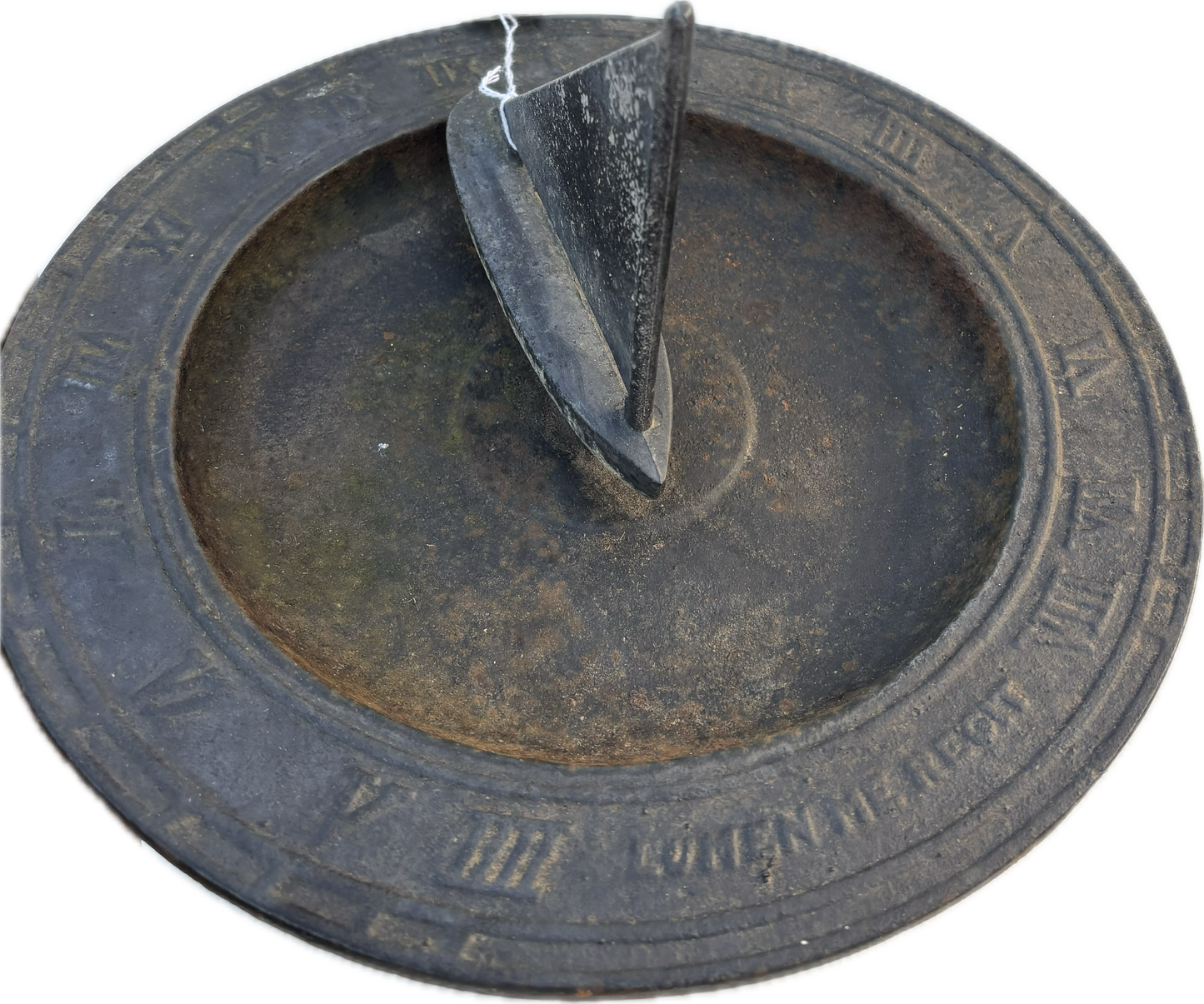 Vintage Garden Sun Dial Bird Bath