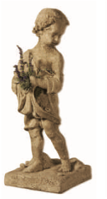 French Girl Statue