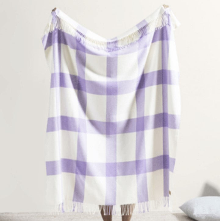 Wellington Plaid Throw