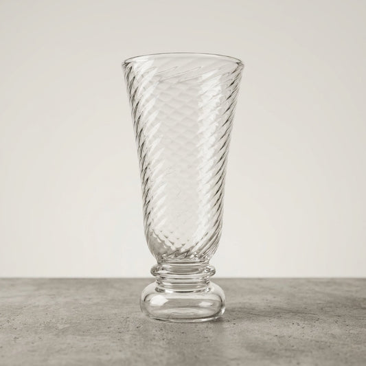 Spiraled Trellis Glass