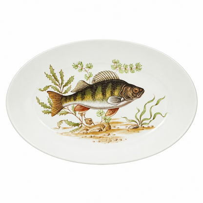 Vintage Ceramic Fish Platter