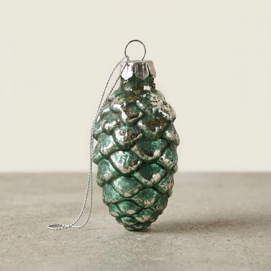 Hand-Painted Pinecone Ornament