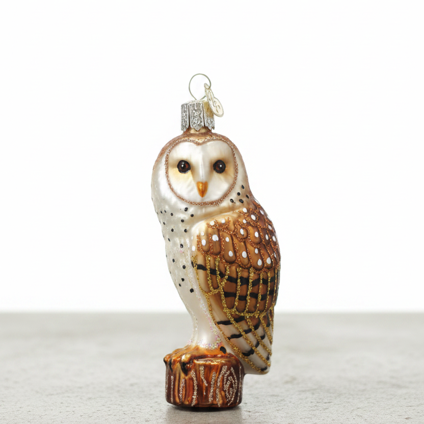 Barn Owl Ornament