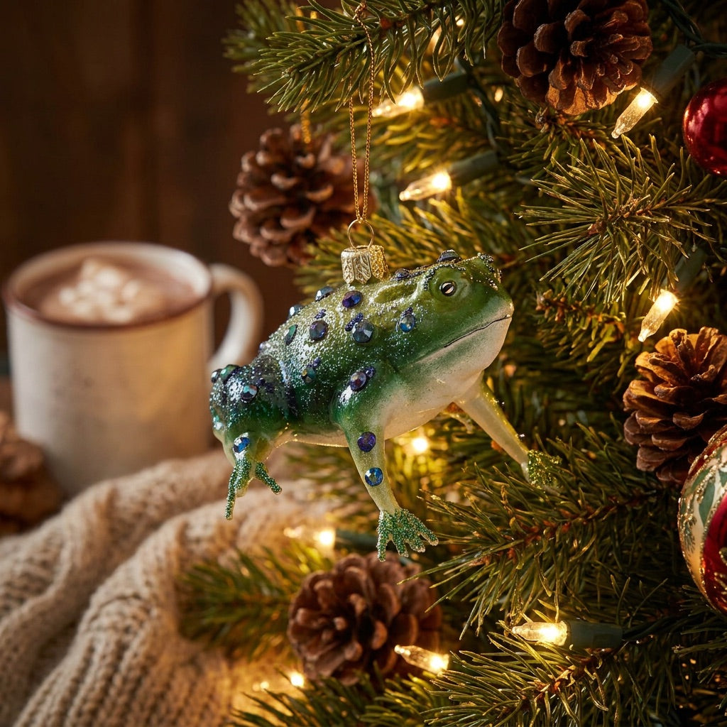 Meadowlands Frog Ornament