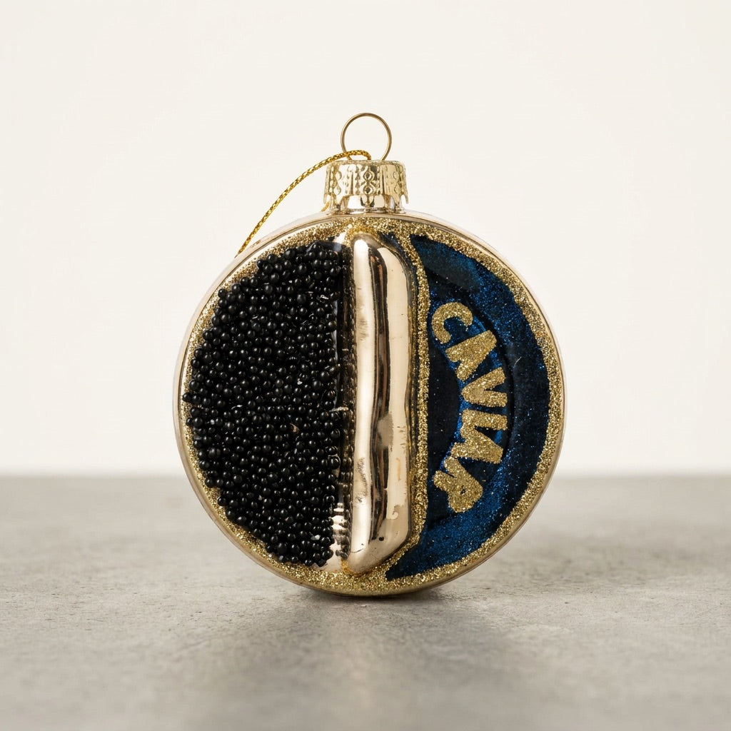 Caviar Tin Ornament