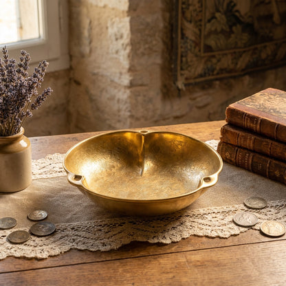 Vintage Gold Candy Dish