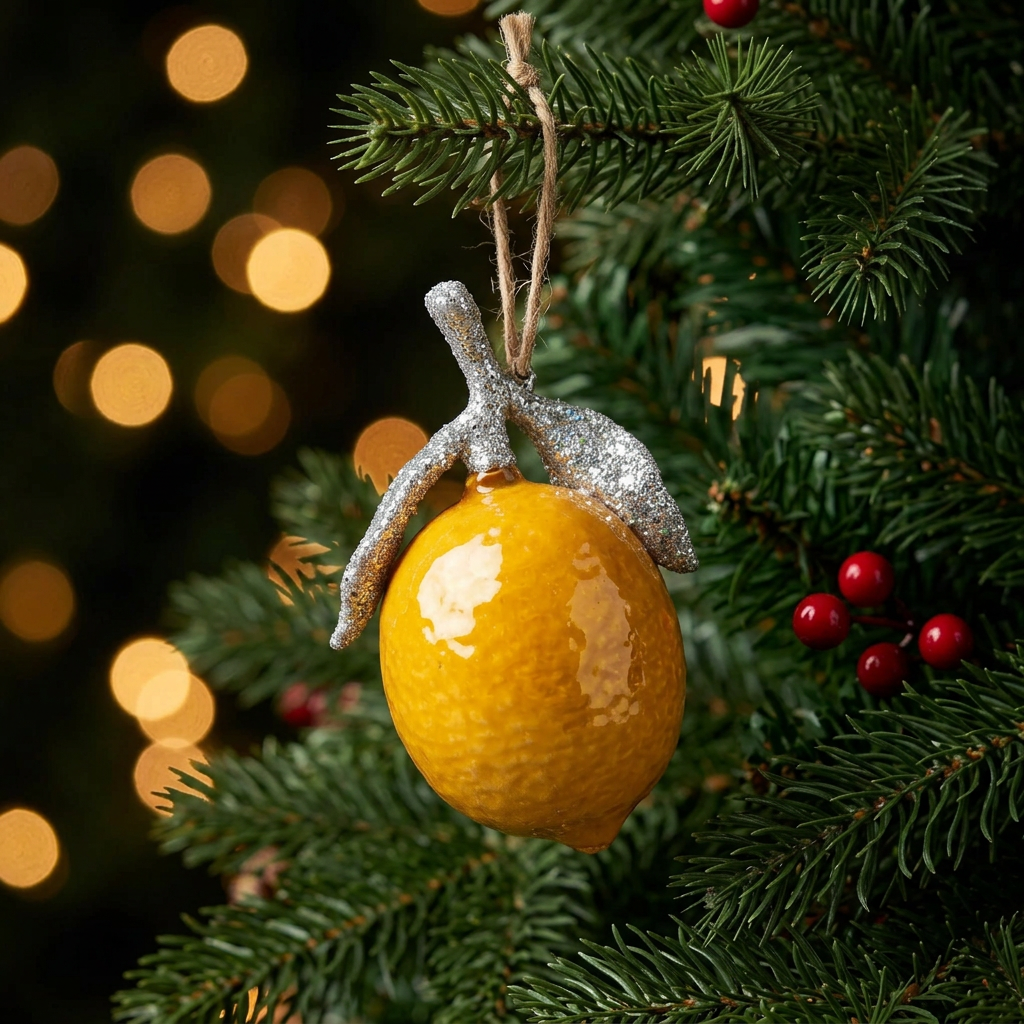 Lemon Ornament