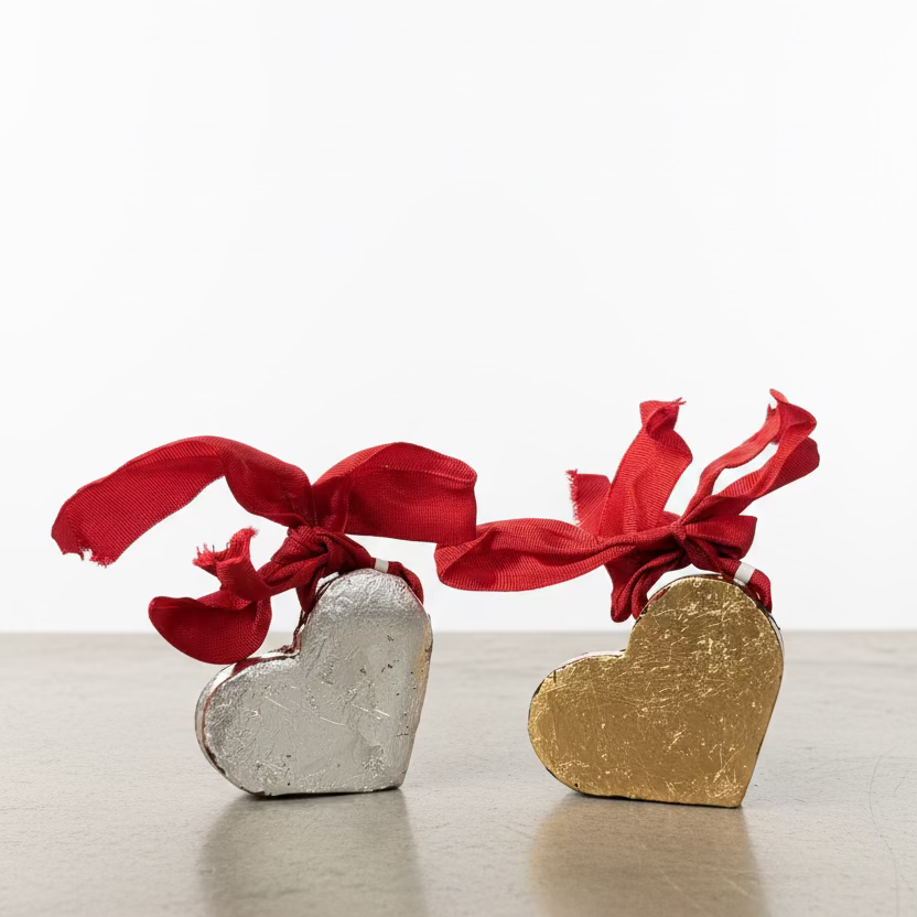 Barbara Biel Heart Ornaments