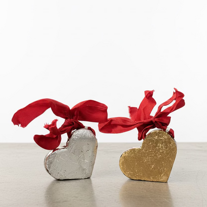Barbara Biel Heart Ornaments