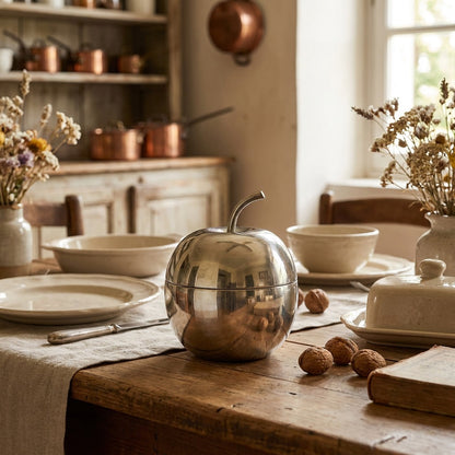 Vintage Apple Preserve Bowl
