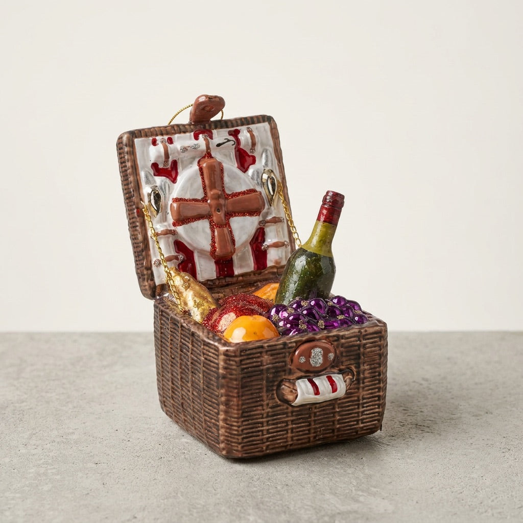 Picnic Basket Ornament